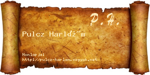 Pulcz Harlám névjegykártya